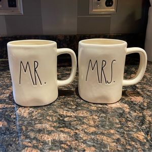 Mr. + Mrs. Rae Dunn mug set